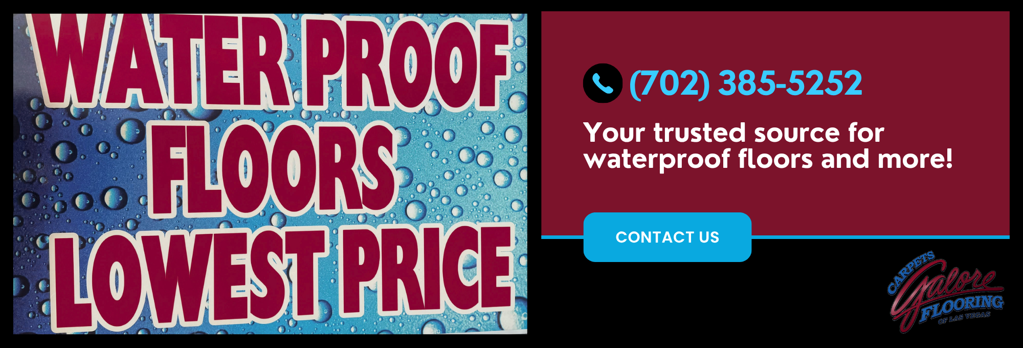 Waterproof flooring at the lowest prices in Las Vegas