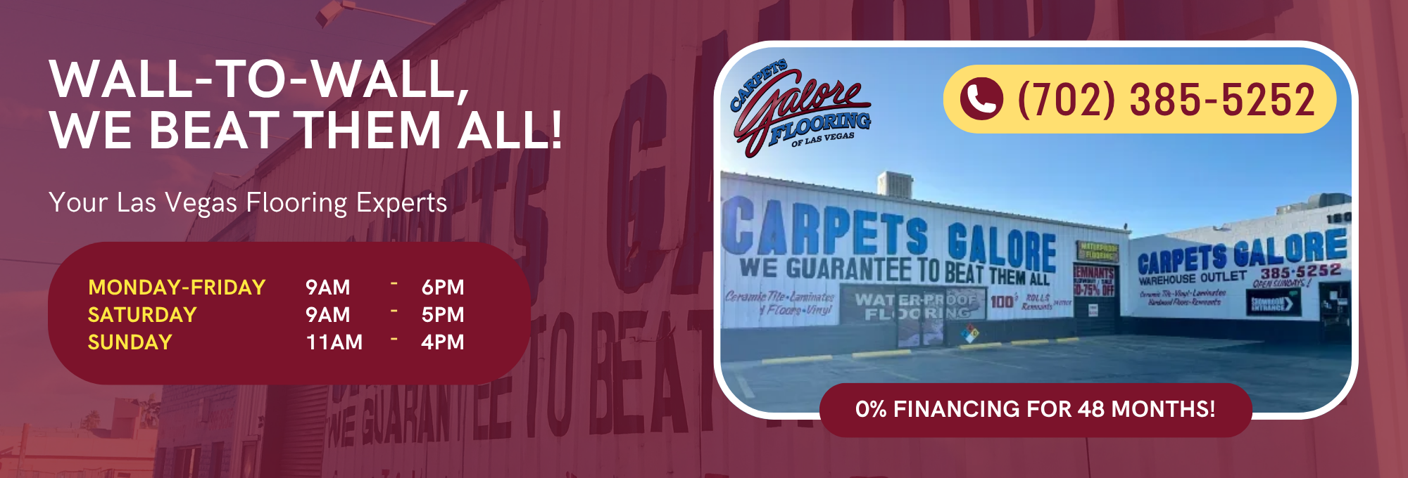 Las Vegas Flooring experts at Carpets Galore