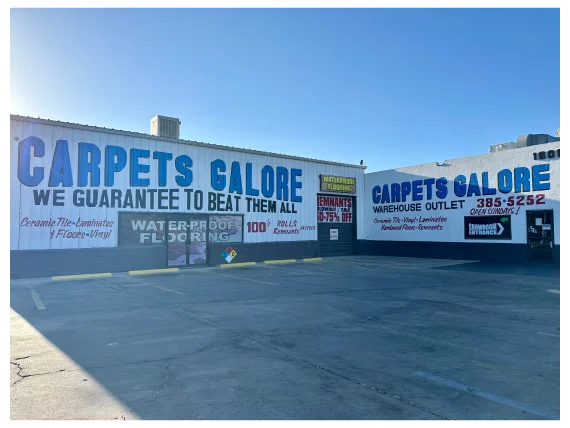 Carpets Galore showroom in Las Vegas NV