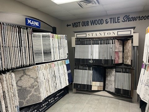 Flooring Showroom with flooring displays in Las Vegas, NV